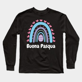 Buona Pasqua Italian Easter Long Sleeve T-Shirt